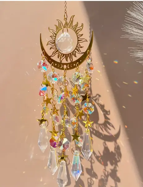 Sun - Moon Sun Catcher