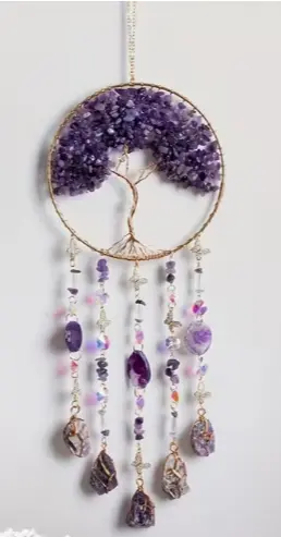 Amethyst Crystal and Stone decor