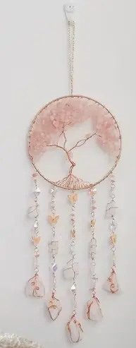 Rose Quartz Crystal and Stone decor