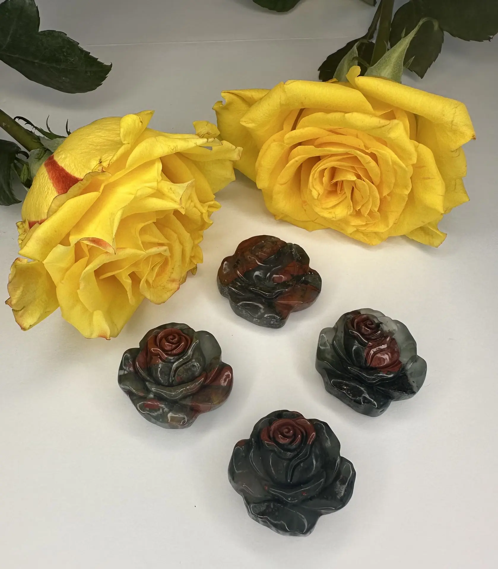 Rosa de piedra de sangre africana