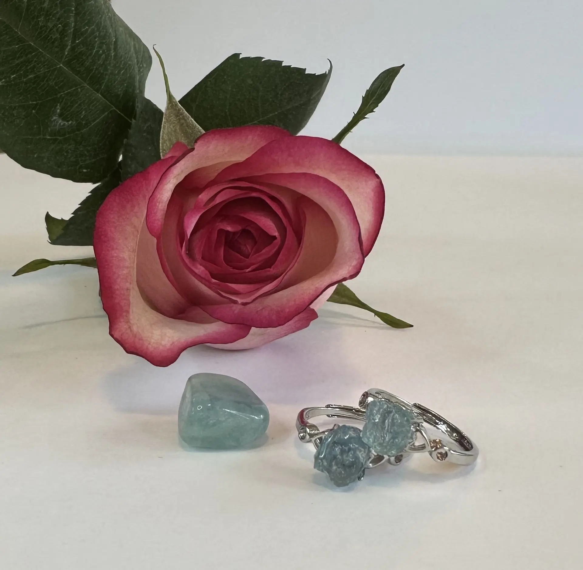 Anillo de Aguamarina