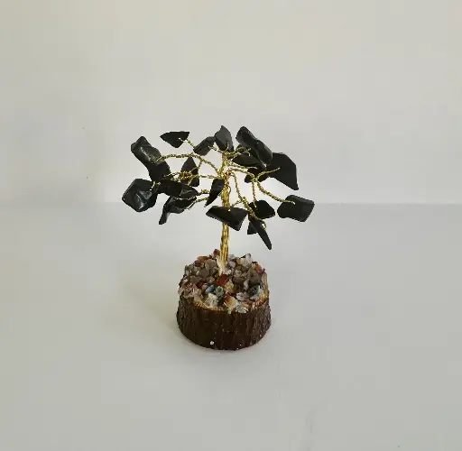 Black Tourmaline Small Crystal Tree