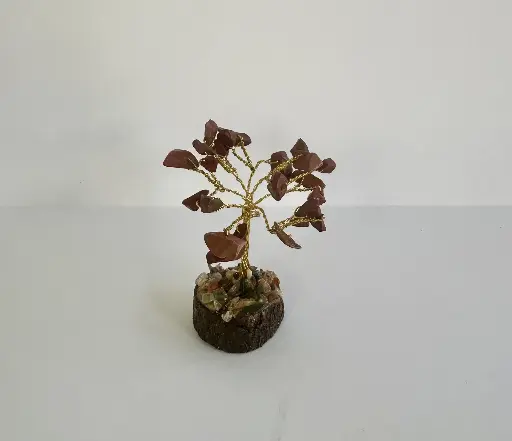Árbol Pequeño de Jaspe Rojo